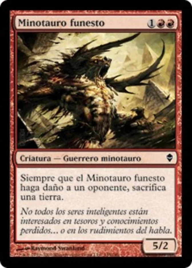Minotauro funesto (Zendikar) - Magic: The Gathering in TCG Land