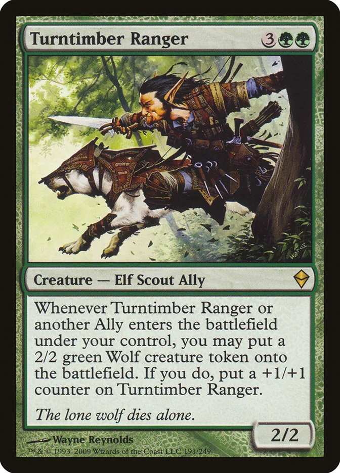Turntimber Ranger (Zendikar) - Magic: The Gathering in TCG Land