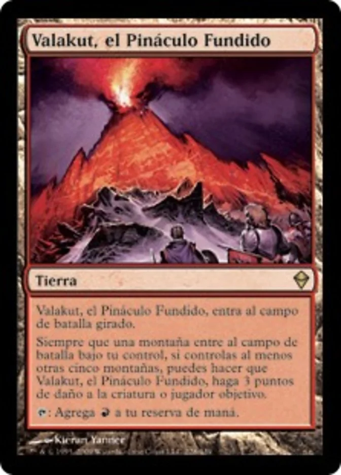Valakut, el Pináculo Fundido (Zendikar) - Magic: The Gathering in TCG Land
