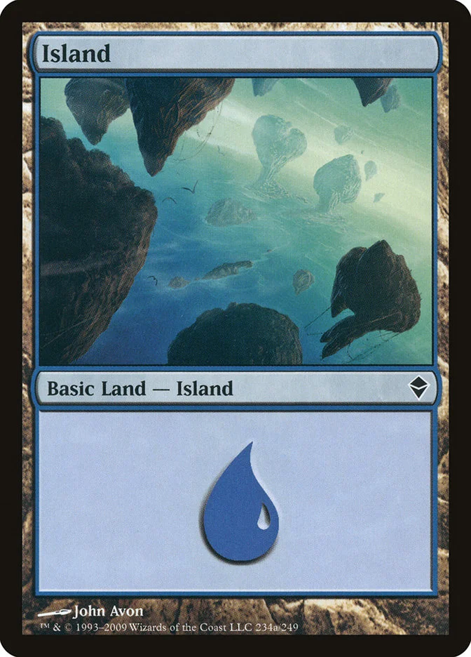 Island (Zendikar) - Magic: The Gathering in TCG Land México