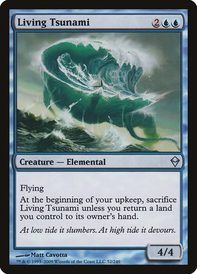 Living Tsunami (Zendikar) - Magic: The Gathering in TCG Land