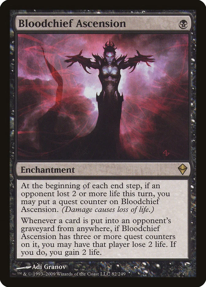 Bloodchief Ascension (Zendikar) - Magic: The Gathering in TCG Land