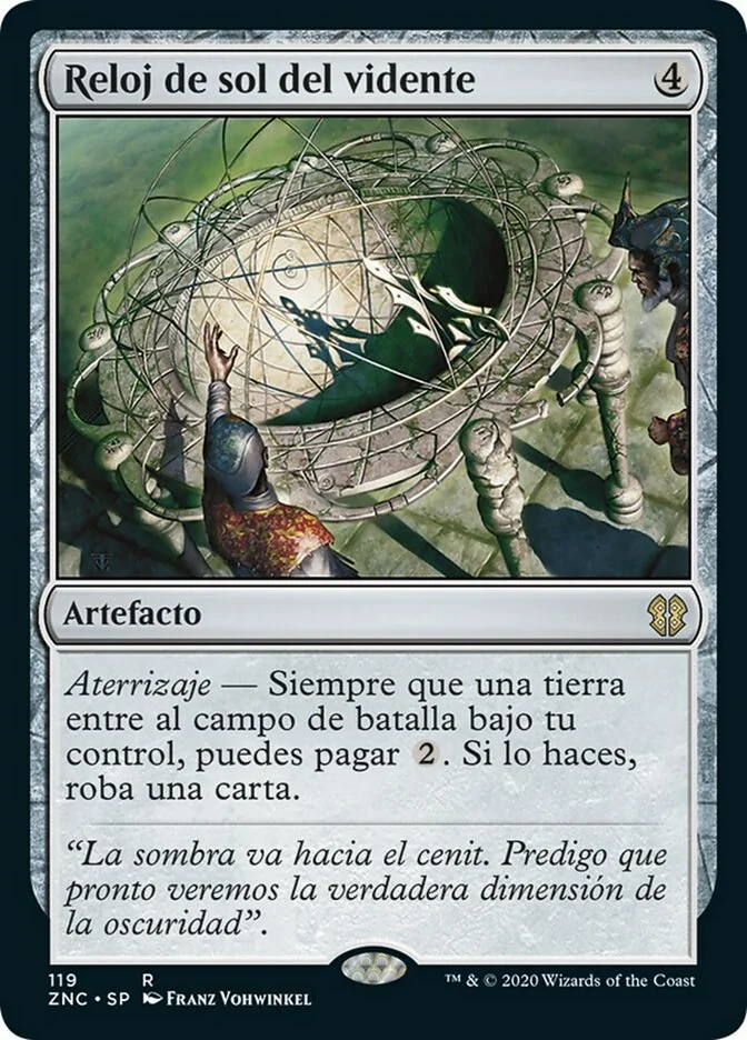 Reloj de sol del vidente (Zendikar Rising Commander) - Magic: The Gathering in TCG Land