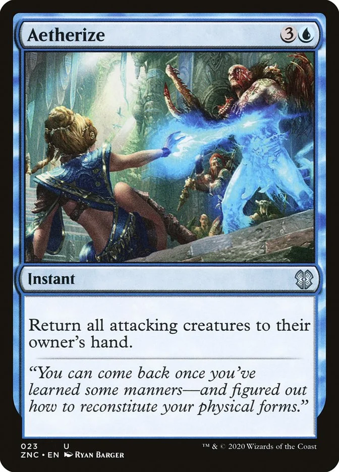 Aetherize — All printings & prices — TCG Land