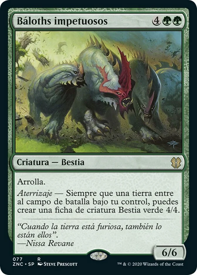 Báloths impetuosos (Zendikar Rising Commander) - Magic: The Gathering in TCG Land
