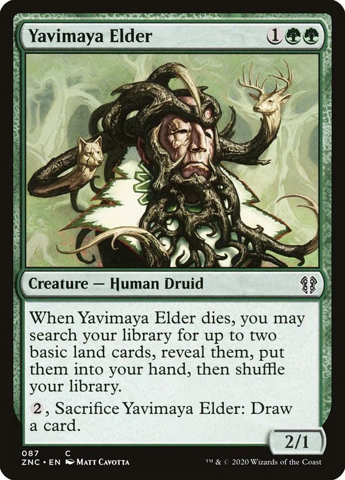 Yavimaya Elder (Zendikar Rising Commander) - Magic: The Gathering in TCG Land