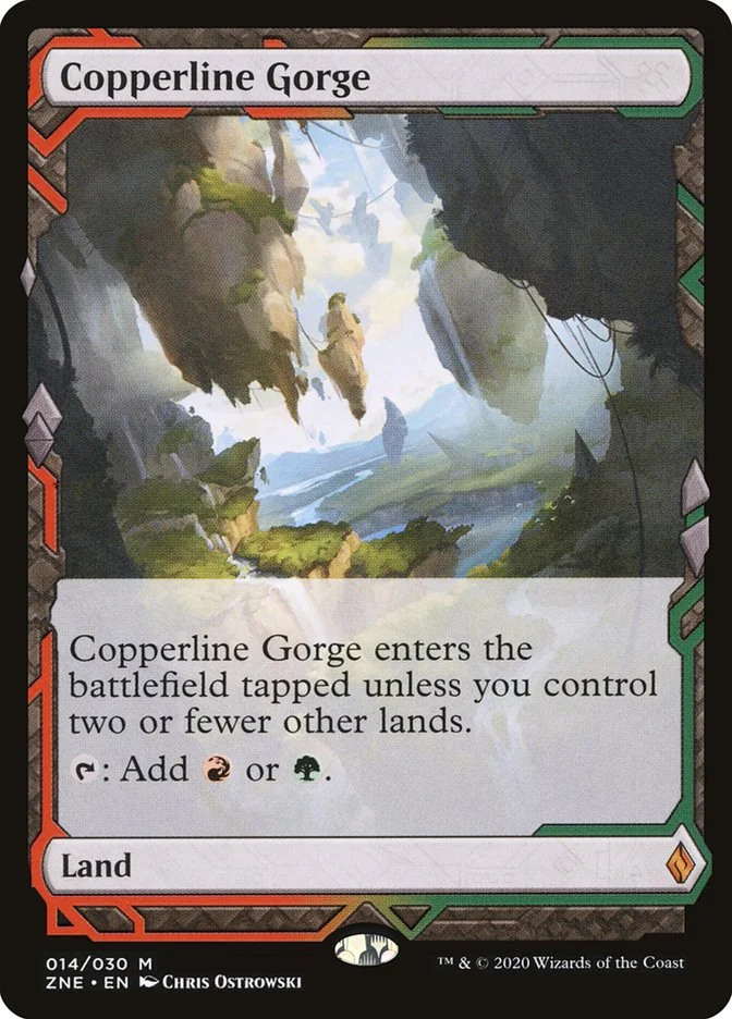 Copperline Gorge (Zendikar Rising Expeditions) - Magic: The Gathering in TCG Land