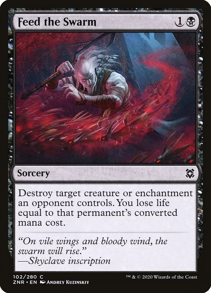 Feed the Swarm (Zendikar Rising) - Magic: The Gathering in TCG Land