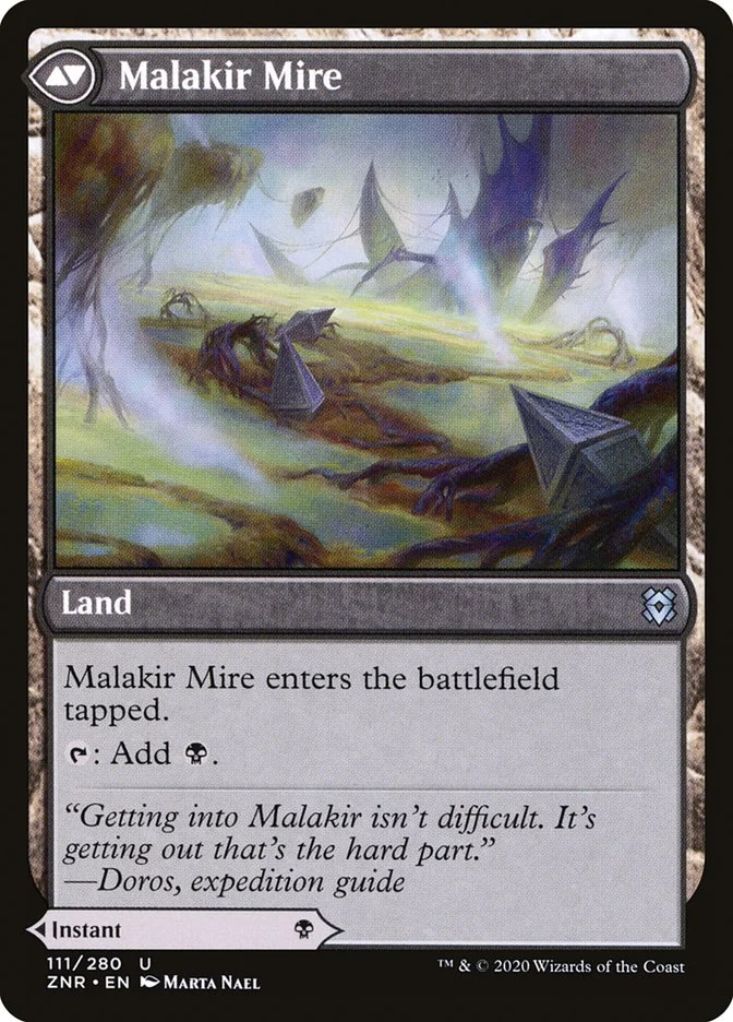 Malakir Mire (Zendikar Rising) - Magic: The Gathering in TCG Land