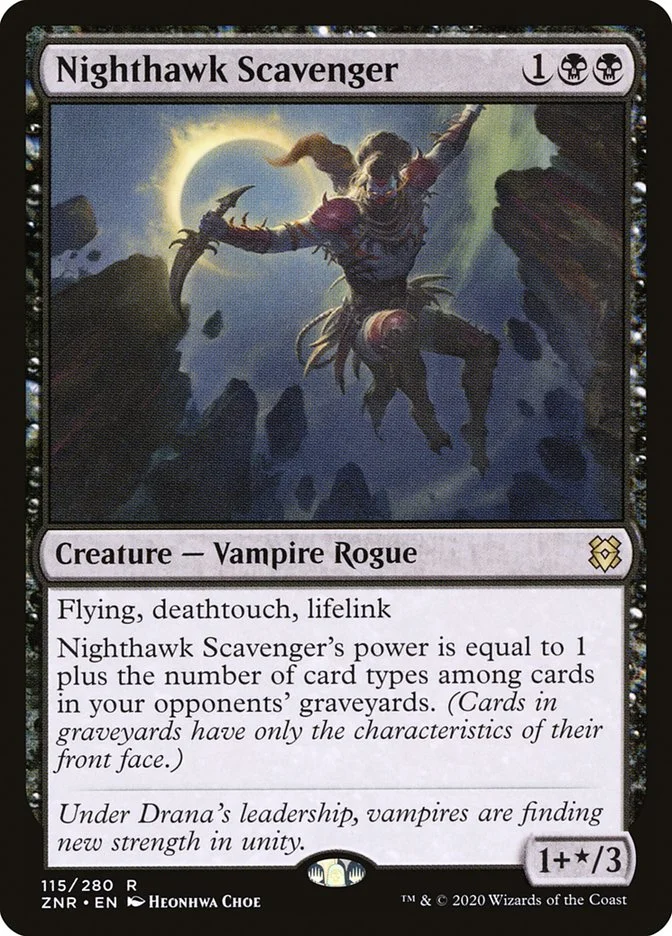 Nighthawk Scavenger (Zendikar Rising) - Magic: The Gathering in TCG Land