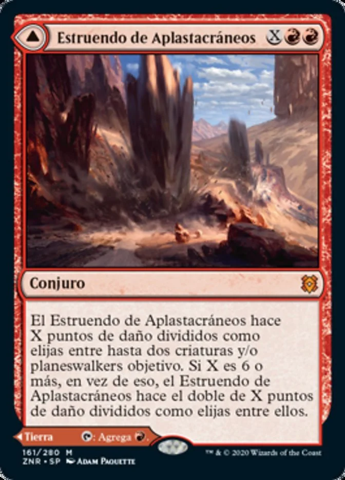 Estruendo de Aplastacráneos (Zendikar Rising) - Magic: The Gathering in TCG Land
