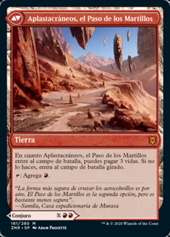 Aplastacráneos, el Paso de los Martillos (Zendikar Rising) - Magic: The Gathering in TCG Land