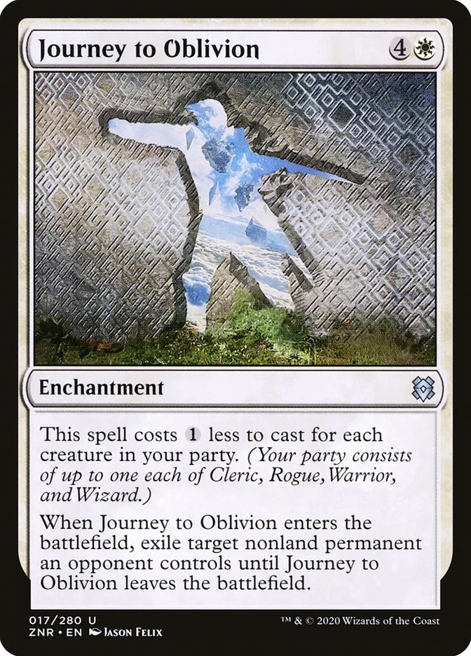 Journey to Oblivion (Zendikar Rising) - Magic: The Gathering in TCG Land