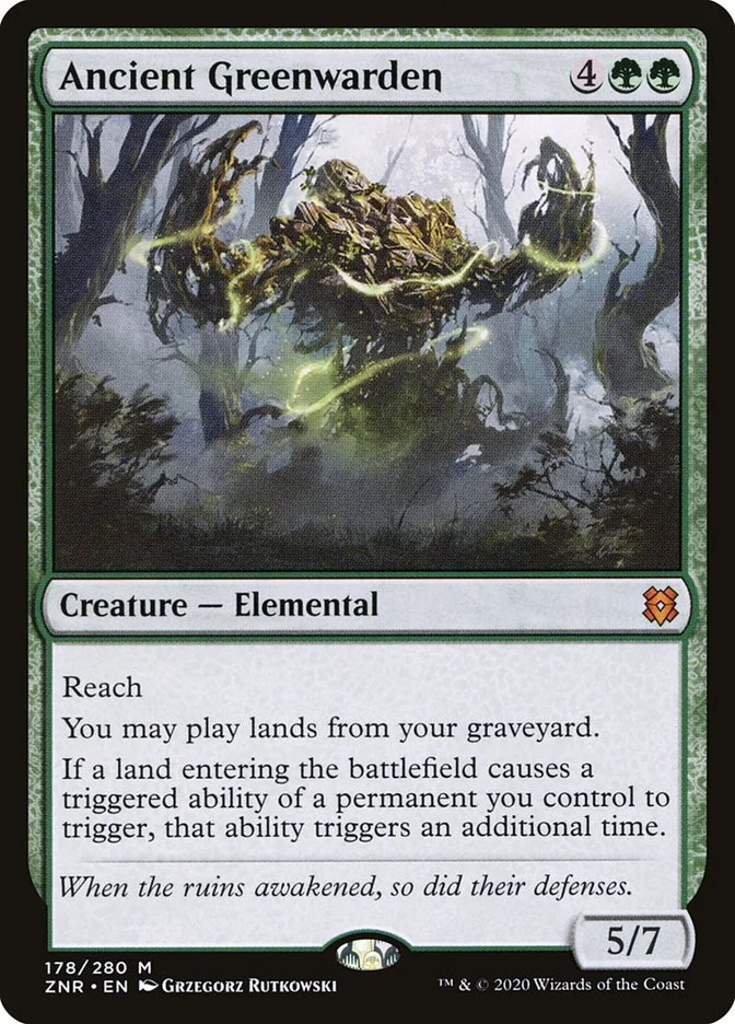 Ancient Greenwarden (Zendikar Rising) - Magic: The Gathering in TCG Land