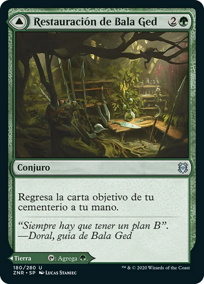 Restauración de Bala Ged (Zendikar Rising) - Magic: The Gathering in TCG Land México