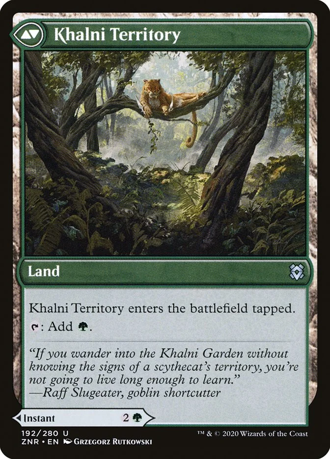 Khalni Territory (Zendikar Rising) - Magic: The Gathering in TCG Land México