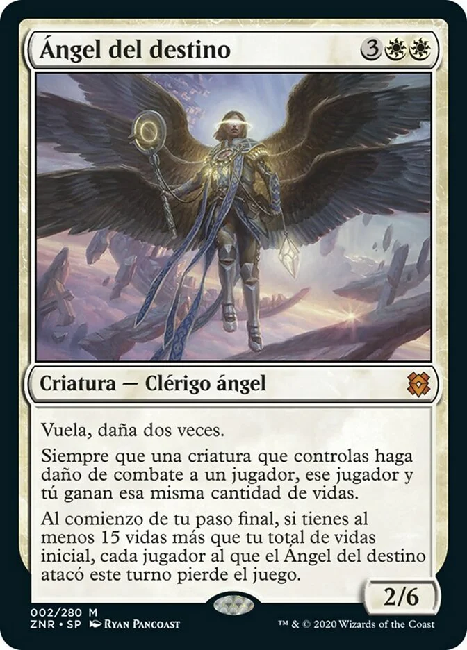 Ángel del destino (Zendikar Rising) - Magic: The Gathering in TCG Land México