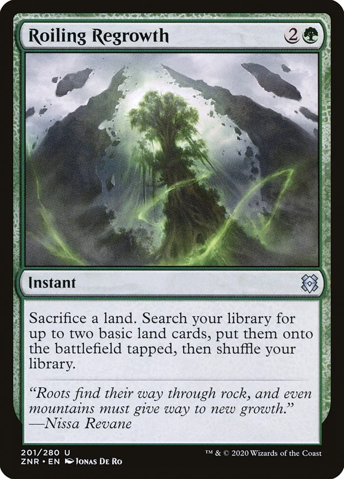 Roiling Regrowth (Zendikar Rising) - Magic: The Gathering in TCG Land