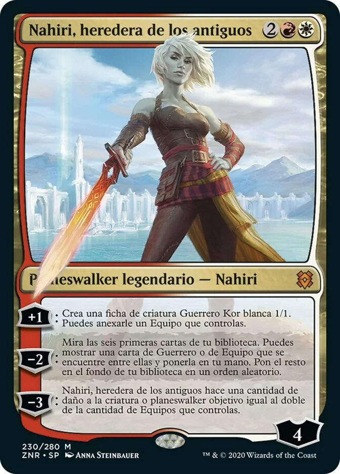 Nahiri, heredera de los antiguos (Zendikar Rising) - Magic: The Gathering in TCG Land