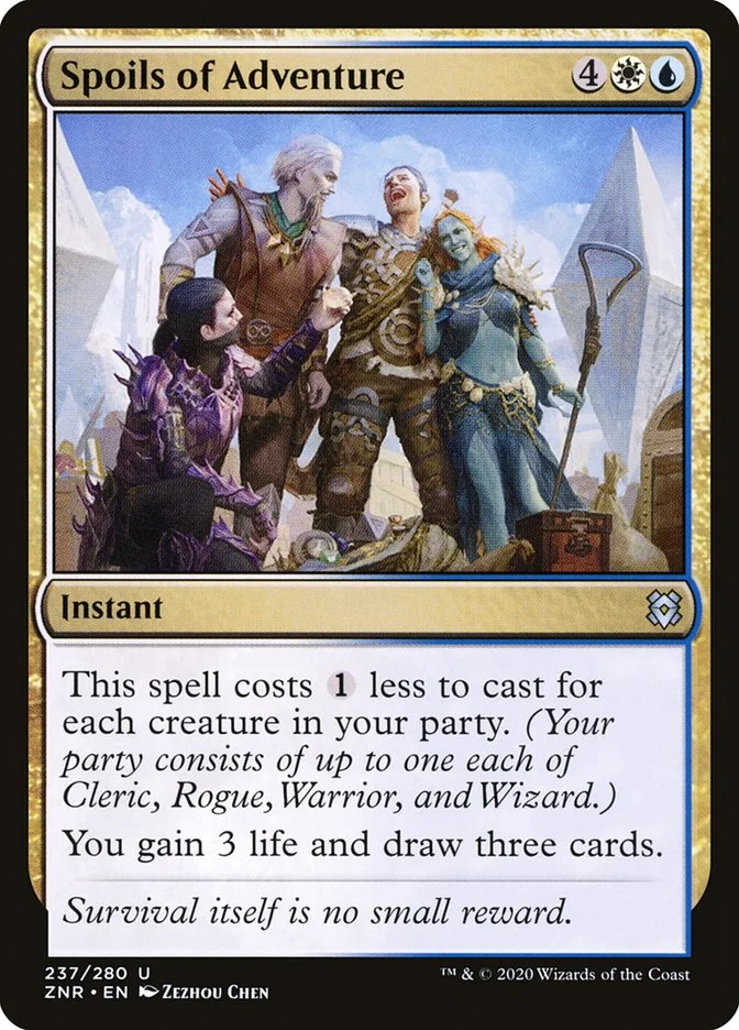 Spoils of Adventure (Zendikar Rising) - Magic: The Gathering in TCG Land