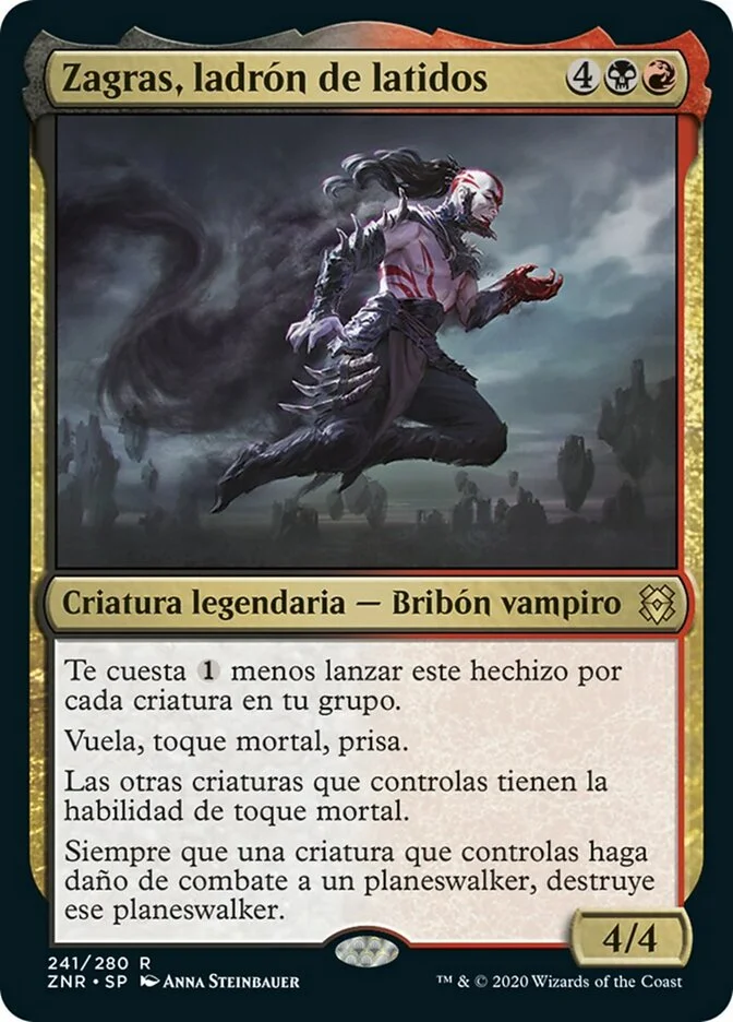 Zagras, ladrón de latidos (Zendikar Rising) - Magic: The Gathering in TCG Land