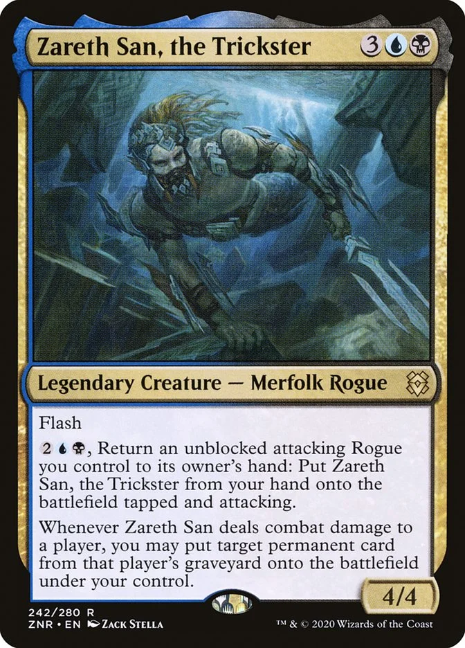 Zareth San, the Trickster (Zendikar Rising) - Magic: The Gathering in TCG Land