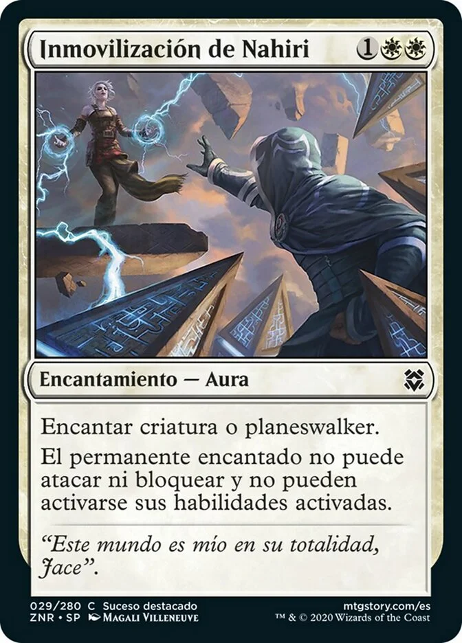 Inmovilización de Nahiri (Zendikar Rising) - Magic: The Gathering in TCG Land