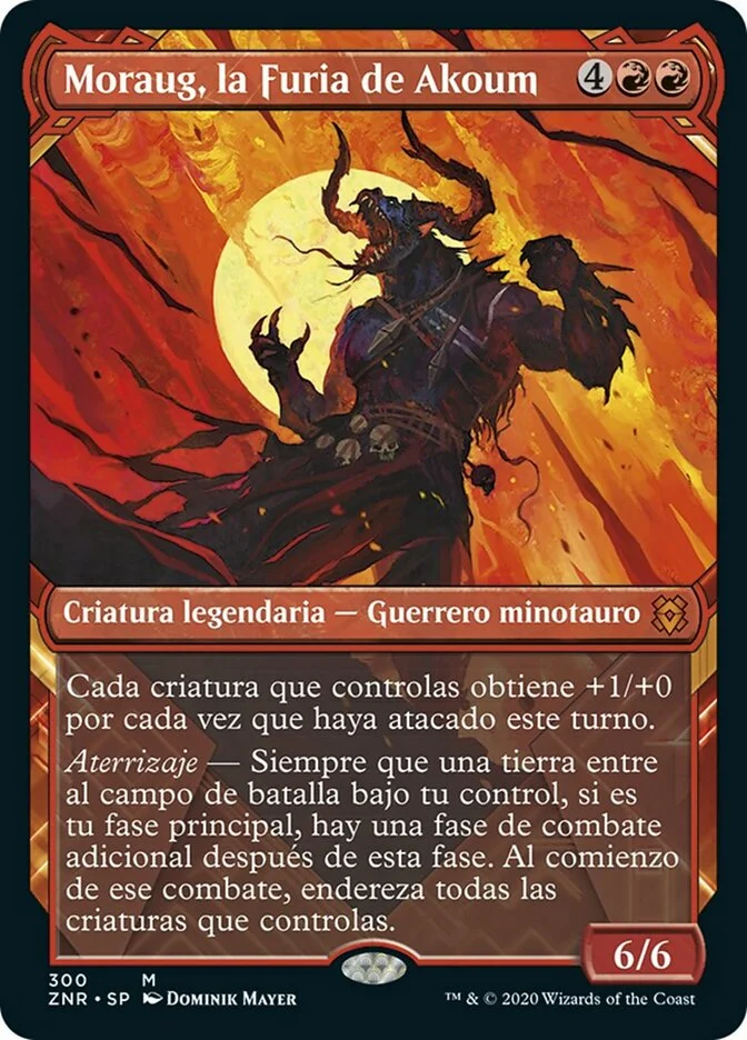 Moraug, la Furia de Akoum (Zendikar Rising) - Magic: The Gathering in TCG Land