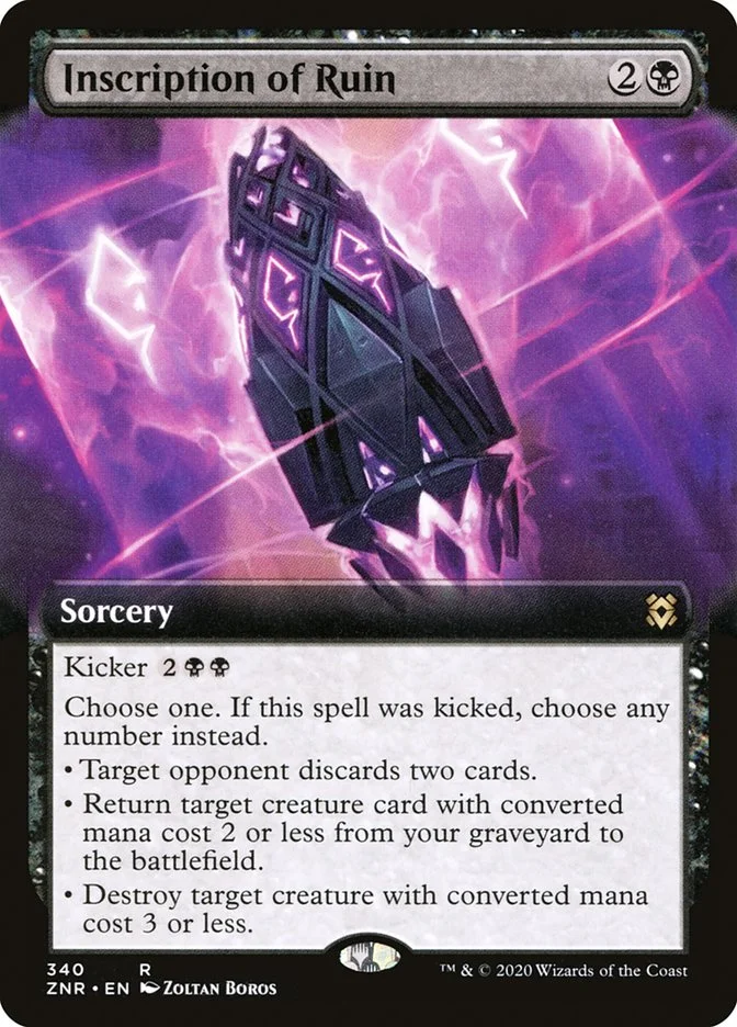 Inscription of Ruin (Zendikar Rising) - Magic: The Gathering in TCG Land