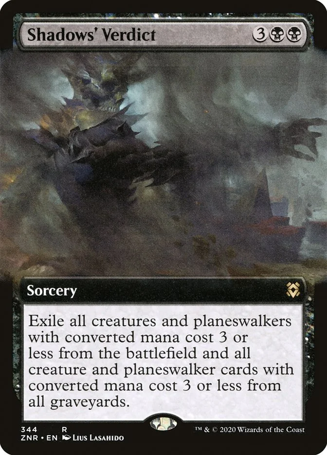 Shadows' Verdict (Zendikar Rising) - Magic: The Gathering in TCG Land