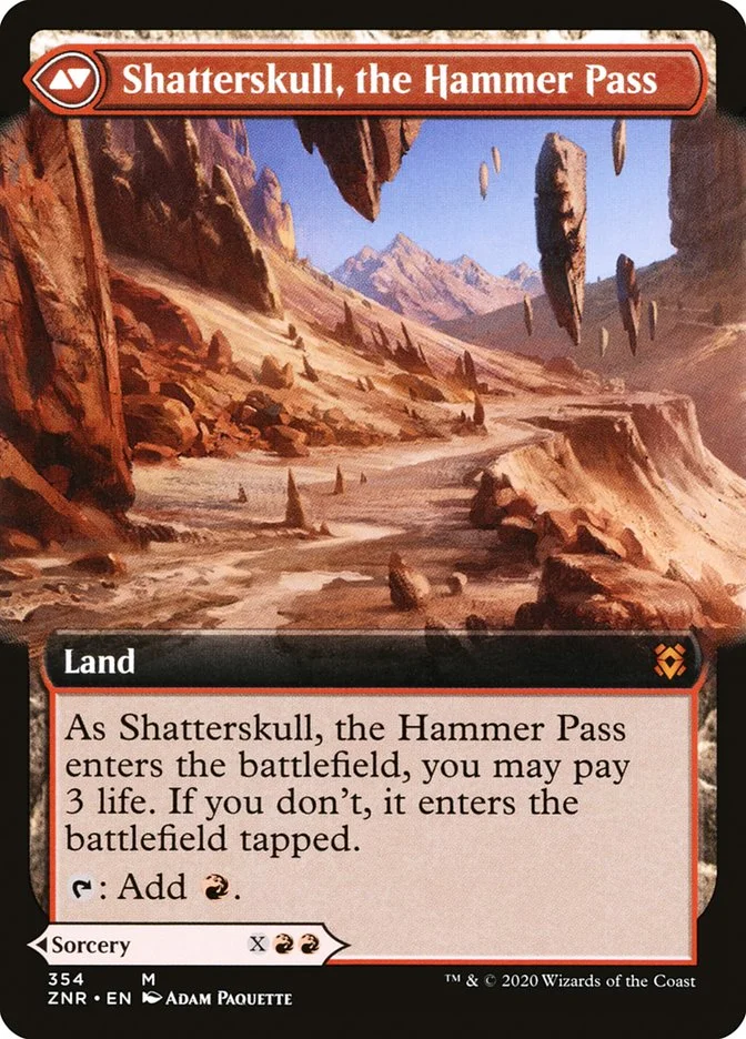 Shatterskull, the Hammer Pass (Zendikar Rising) - Magic: The Gathering in TCG Land México