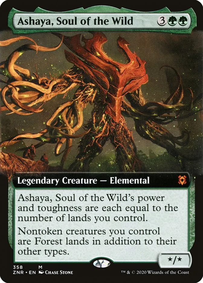 Ashaya, Soul of the Wild (Zendikar Rising) - Magic: The Gathering in TCG Land