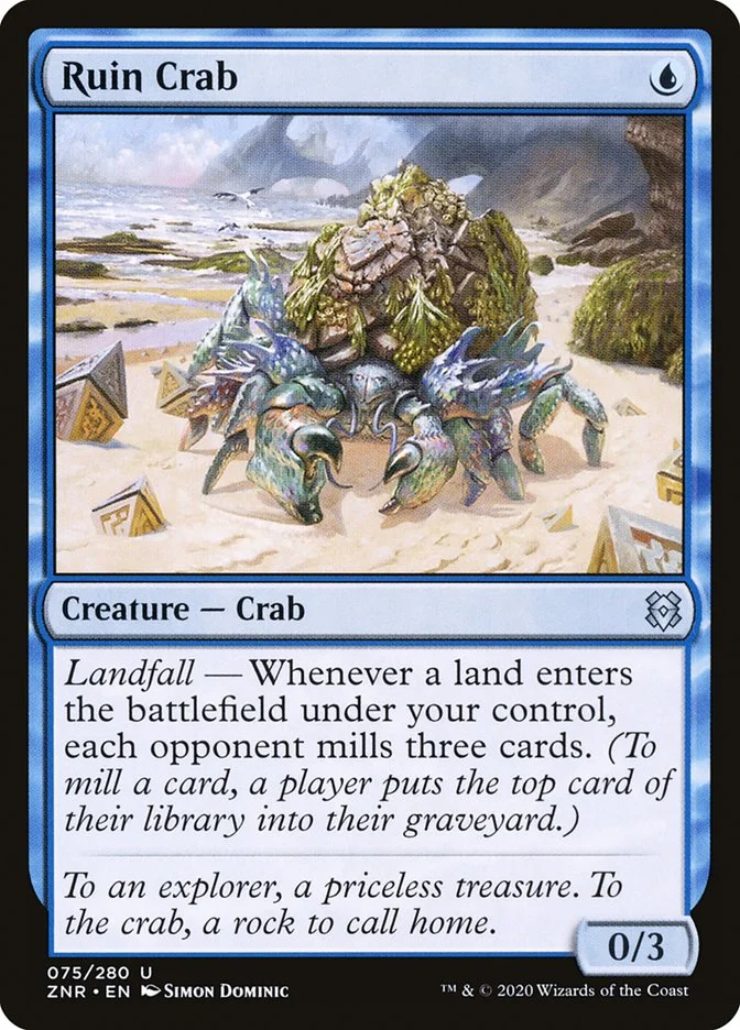 Ruin Crab (Zendikar Rising) - Magic: The Gathering in TCG Land