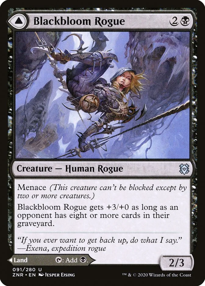 Blackbloom Rogue (Zendikar Rising) - Magic: The Gathering in TCG Land