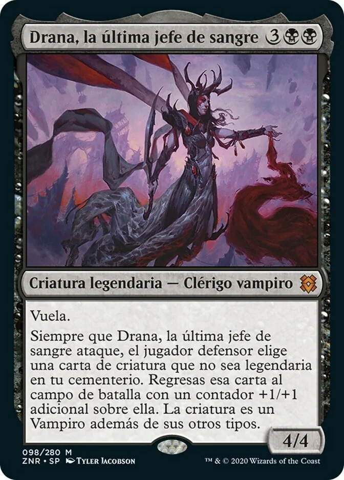 Drana, la última jefe de sangre (Zendikar Rising) - Magic: The Gathering in TCG Land