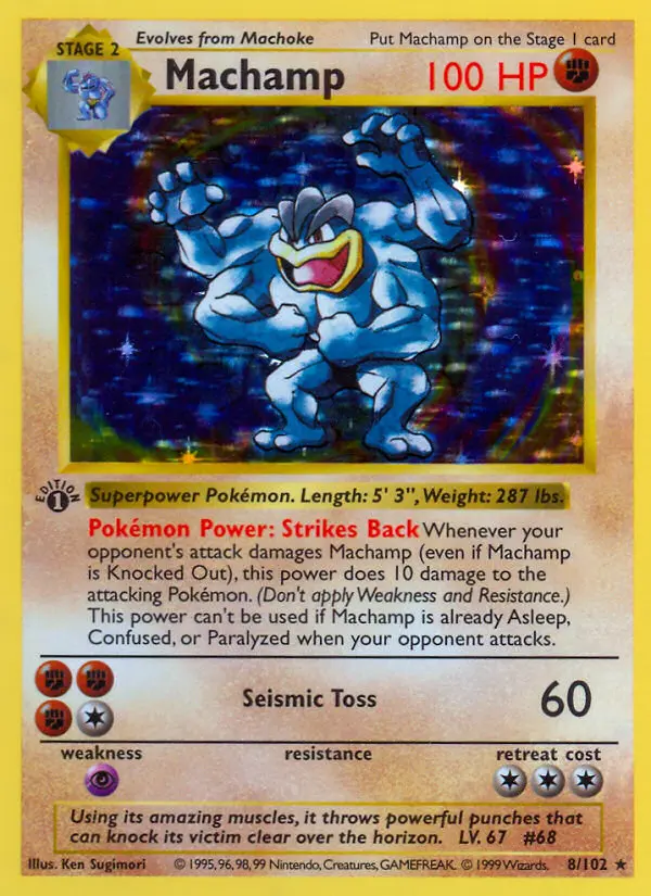 Machamp (Base) - Pokémon in TCG Land México