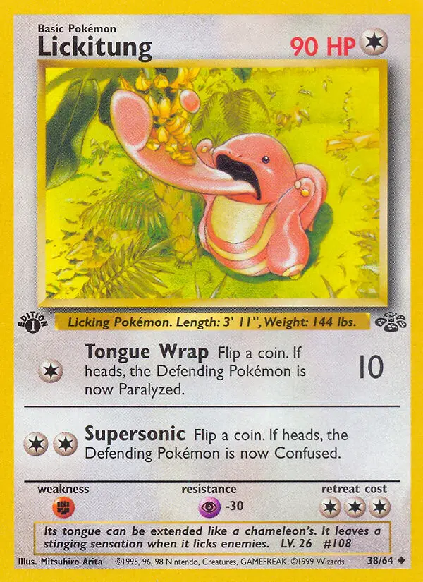 Lickitung (Jungle) - Pokémon in TCG Land México