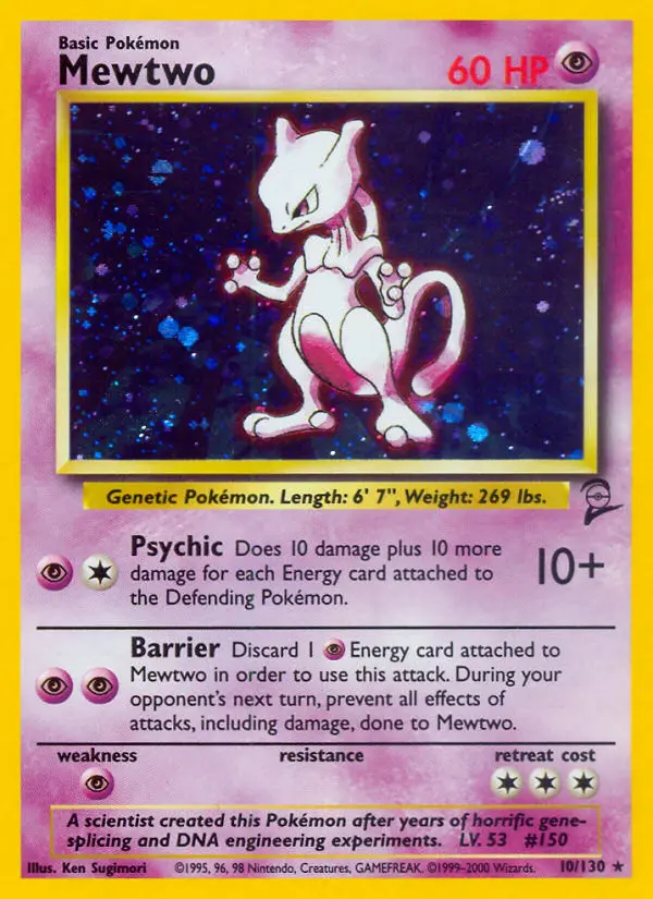 Mewtwo (Base Set 2) - Pokémon in TCG Land México