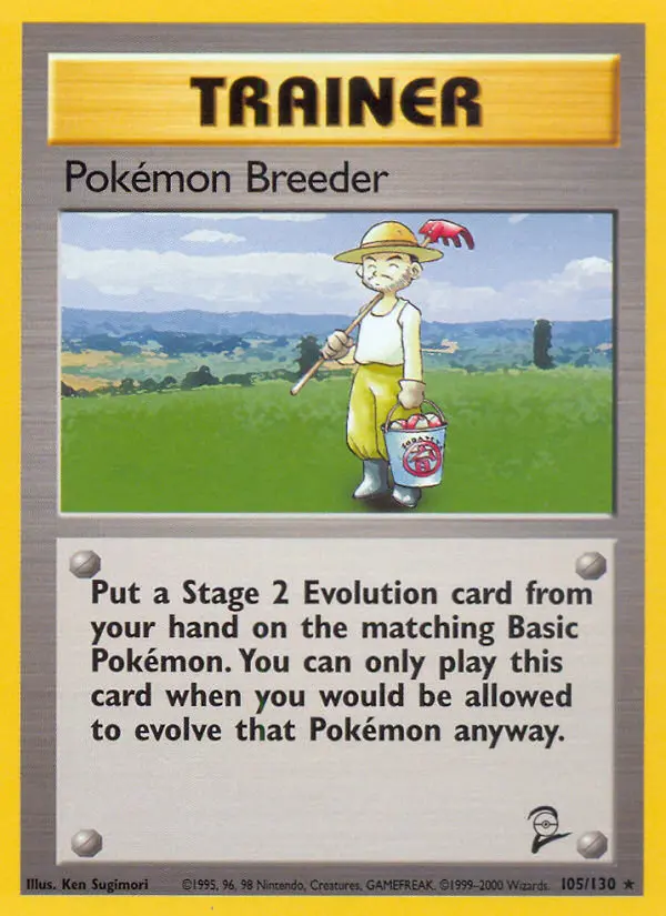 Pokémon Breeder (Base Set 2) - Pokémon in TCG Land México