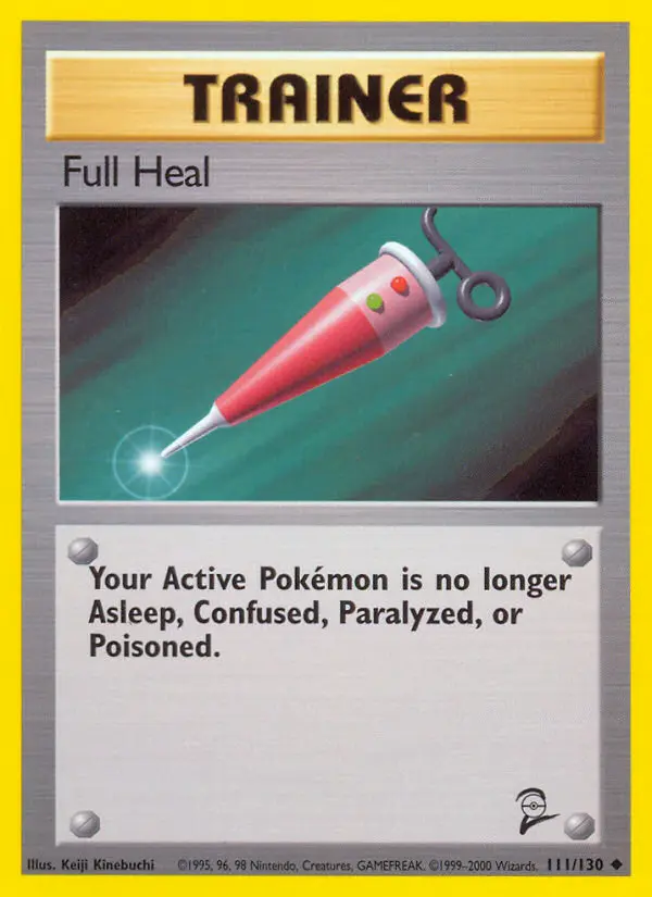 Full Heal (Base Set 2) - Pokémon in TCG Land