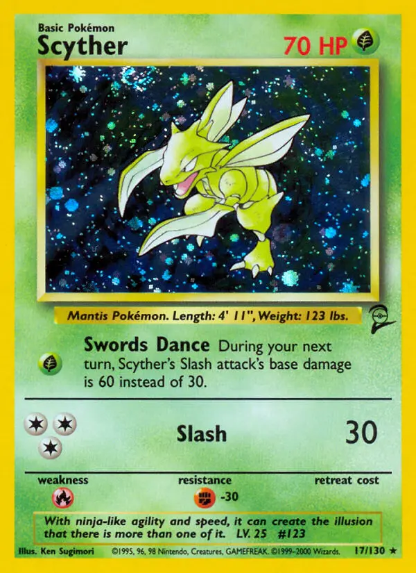 Scyther (Base Set 2) - Pokémon in TCG Land México