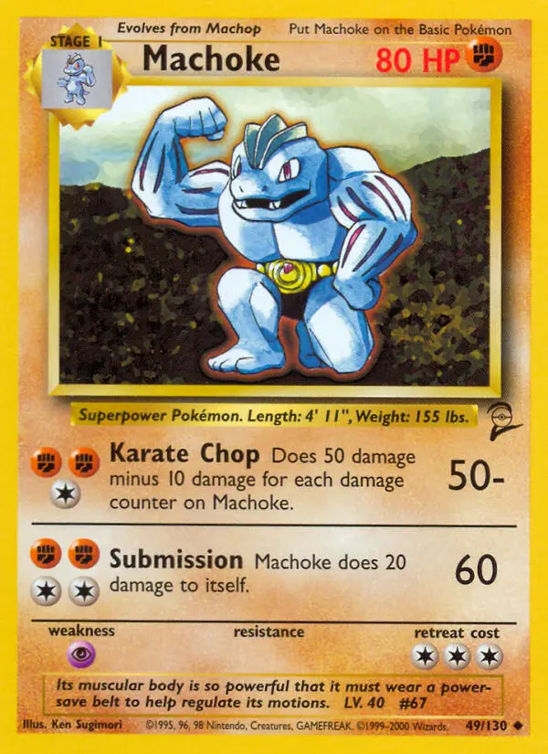 Machoke (Base Set 2) - Pokémon in TCG Land México