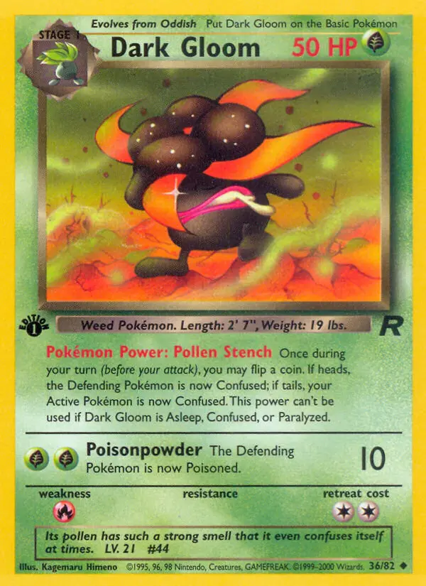 Dark Gloom (Team Rocket) - Pokémon in TCG Land México