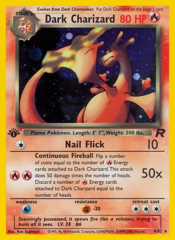 Dark Charizard (Team Rocket) - Pokémon in TCG Land