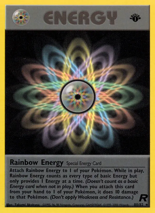 Rainbow Energy (Team Rocket) - Pokémon in TCG Land