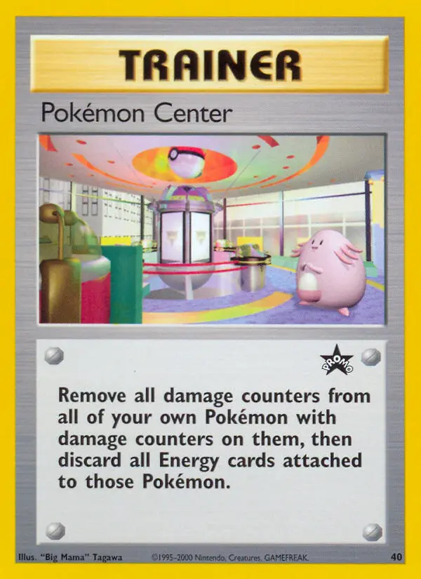 Pokémon Center (Wizards Black Star Promos) - Pokémon in TCG Land