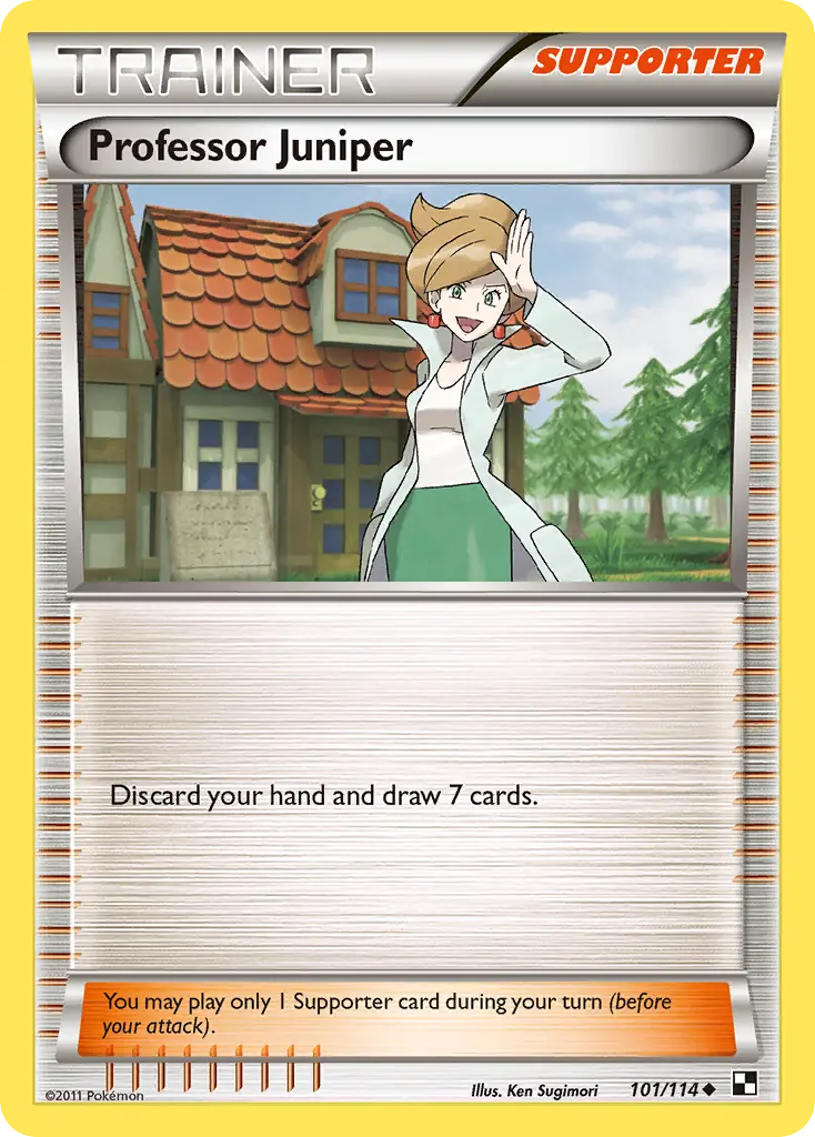 Professor Juniper (Black & White) - Pokémon in TCG Land