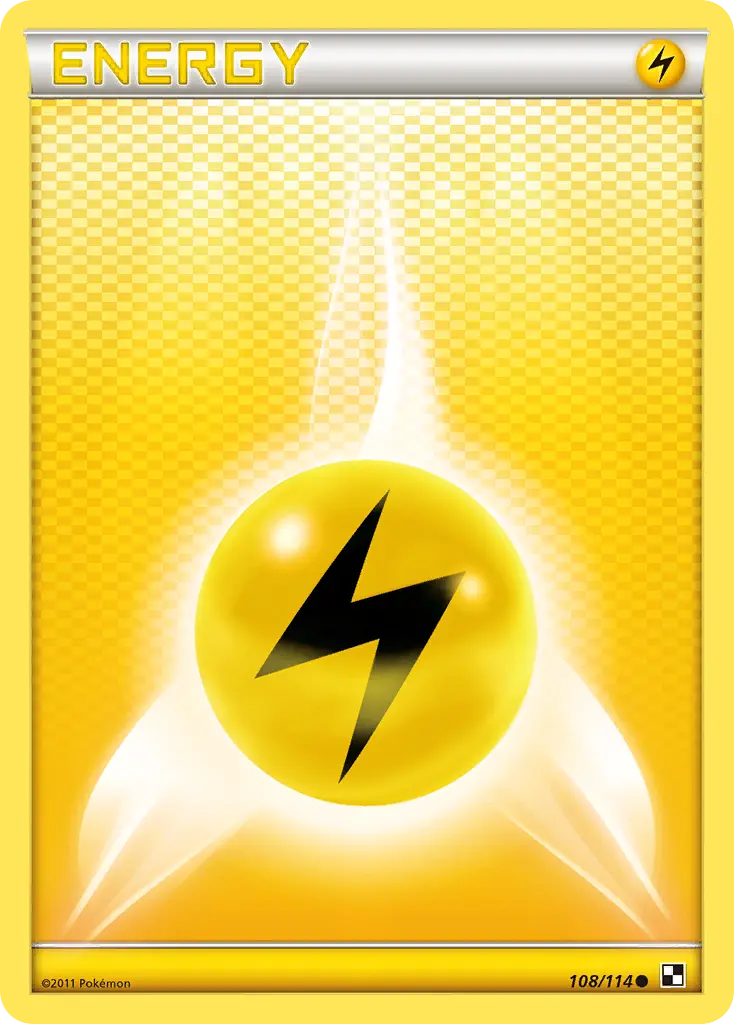 Lightning Energy (Black & White) - Pokémon in TCG Land