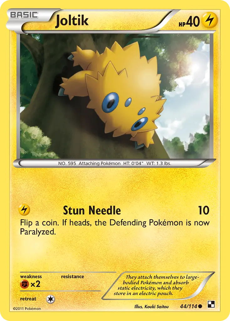 Joltik (Black & White) - Pokémon in TCG Land México