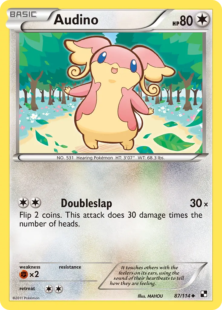 Audino (Black & White) - Pokémon in TCG Land